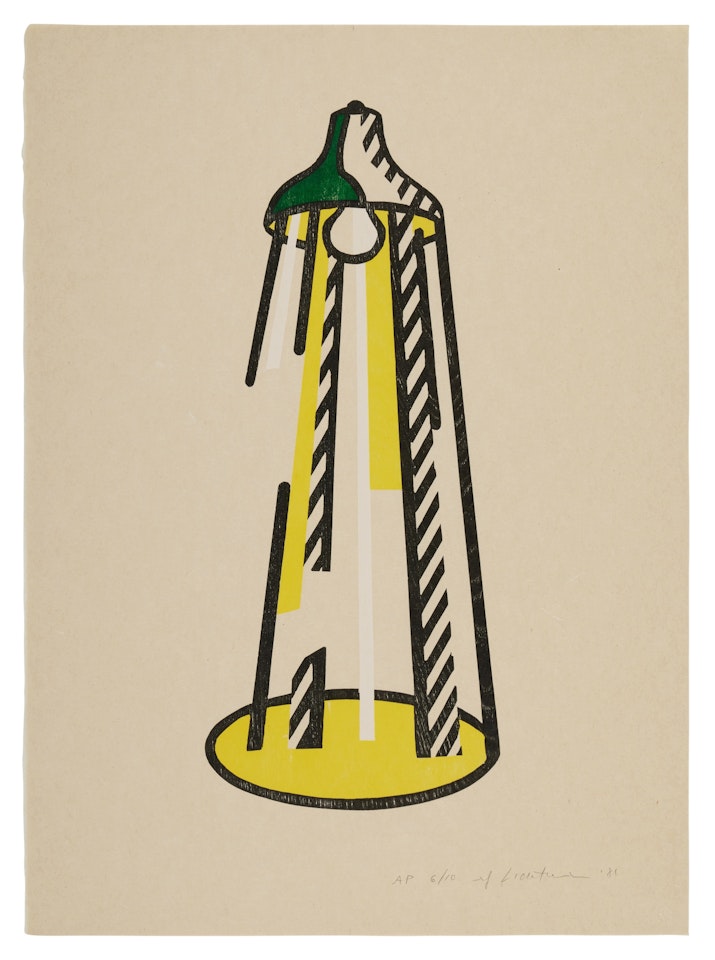 Lamp by Roy Lichtenstein