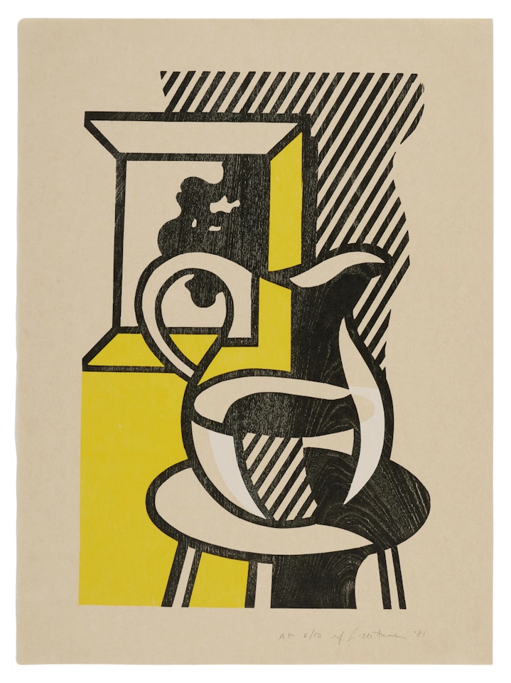 Picture and Pitcher by Roy Lichtenstein