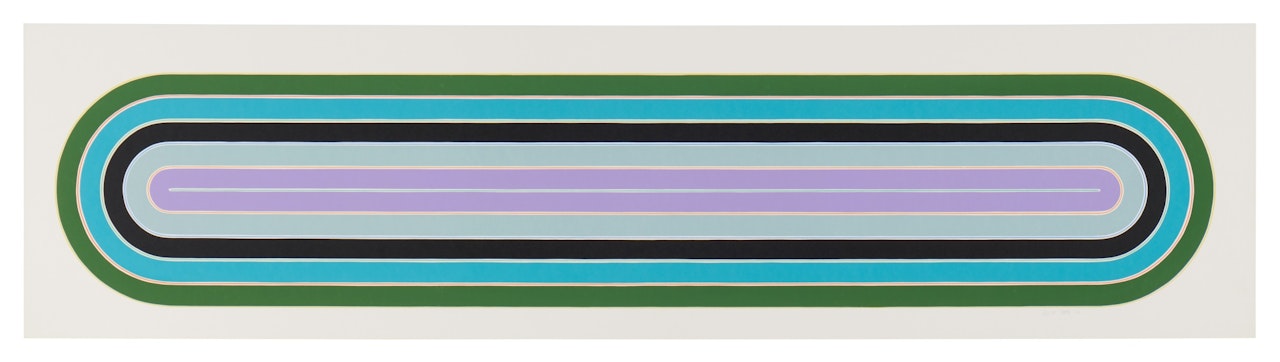 Los Alamitos, from Race Track Series by Frank Stella