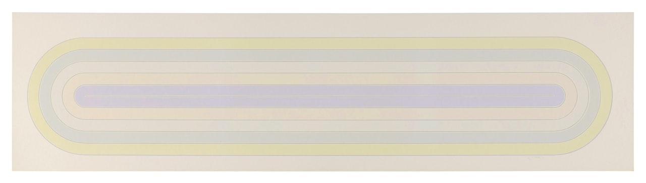 Del Mar, from Race Track Series by Frank Stella