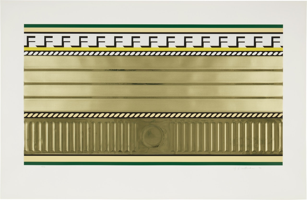 Entablature III by Roy Lichtenstein