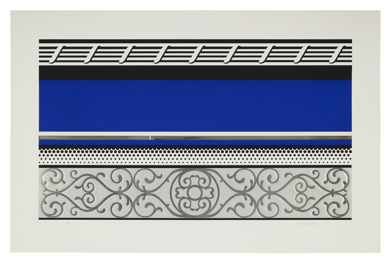 Entablature V by Roy Lichtenstein