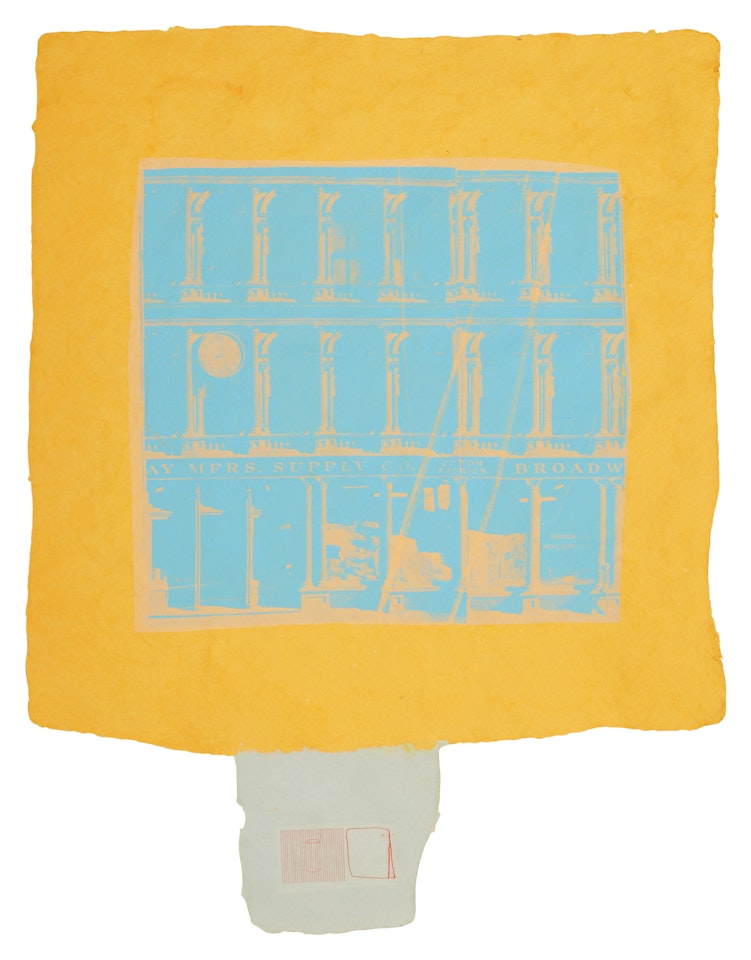 Hind, from Pages and Fuses by Robert Rauschenberg