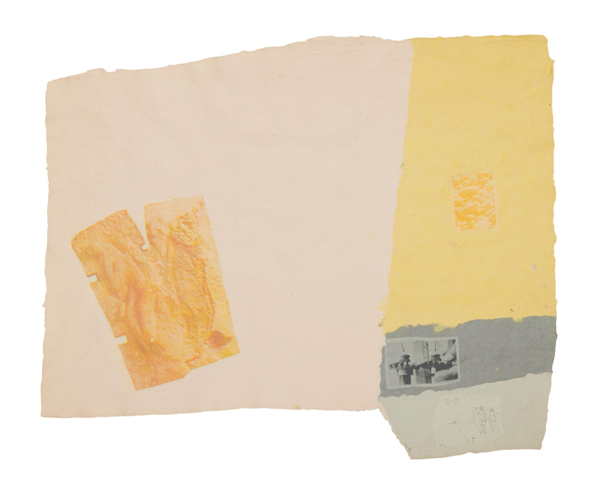 Scow, from Pages and Fuses by Robert Rauschenberg