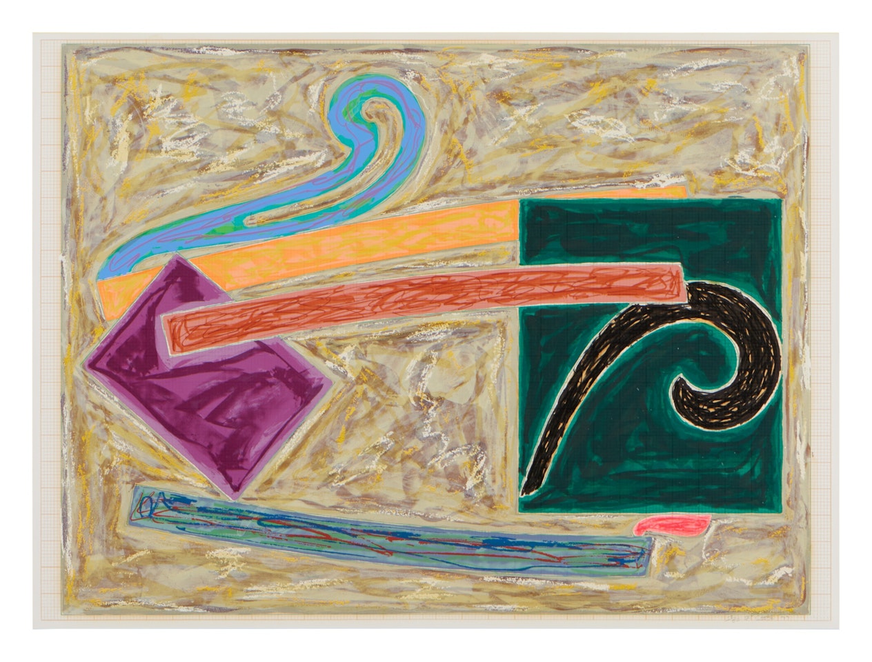 Inaccessible Island Rail, from Exotic Birds Series by Frank Stella