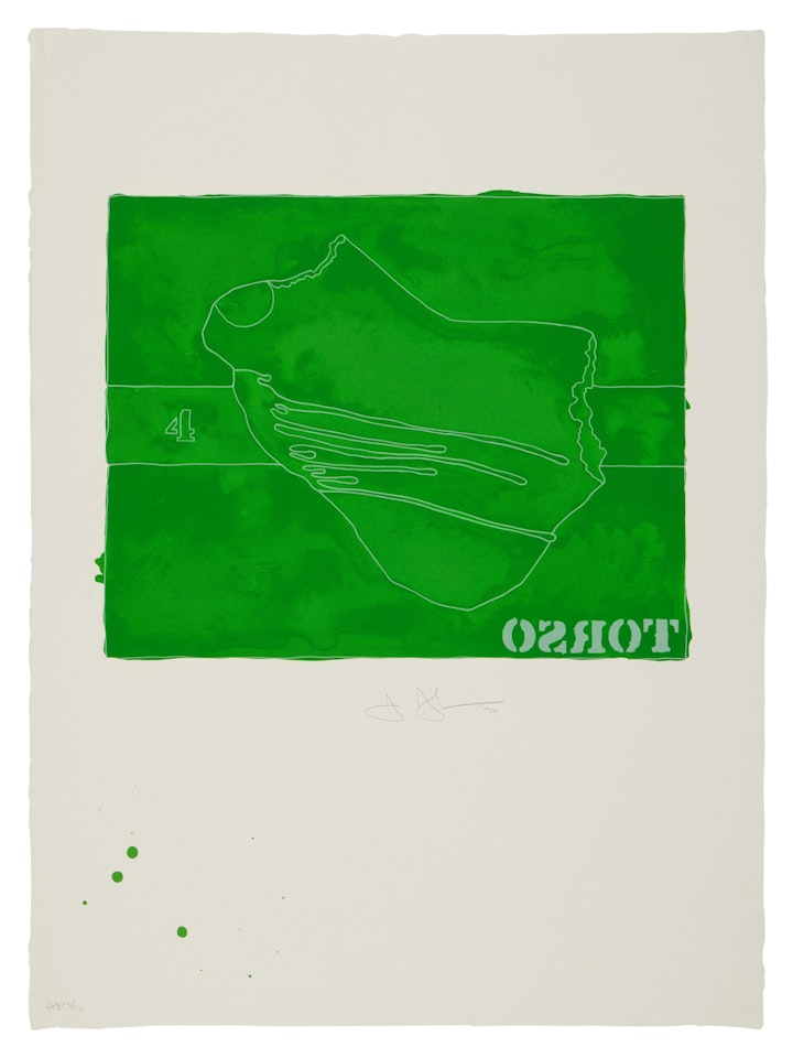 Torso, from Casts from Untitled by Jasper Johns