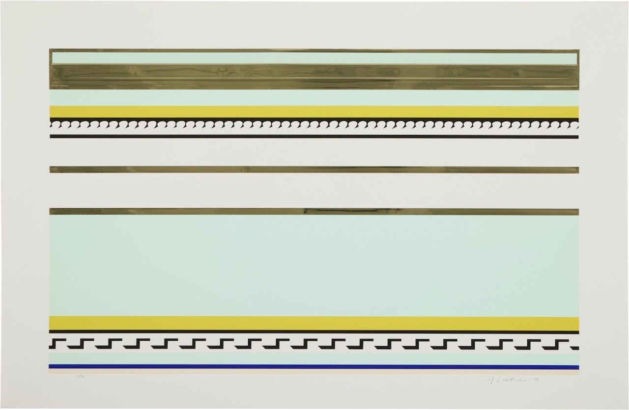 Entablature VI by Roy Lichtenstein