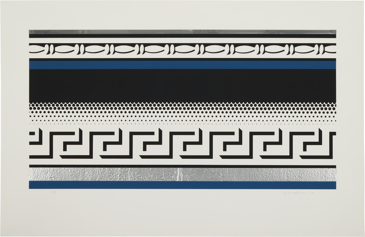 Entablature VII by Roy Lichtenstein