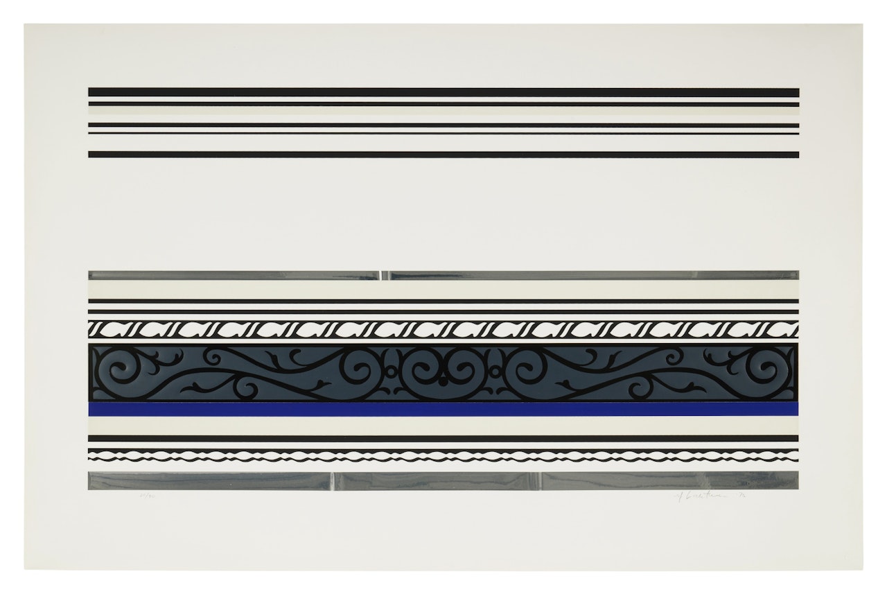 Entablature IX by Roy Lichtenstein