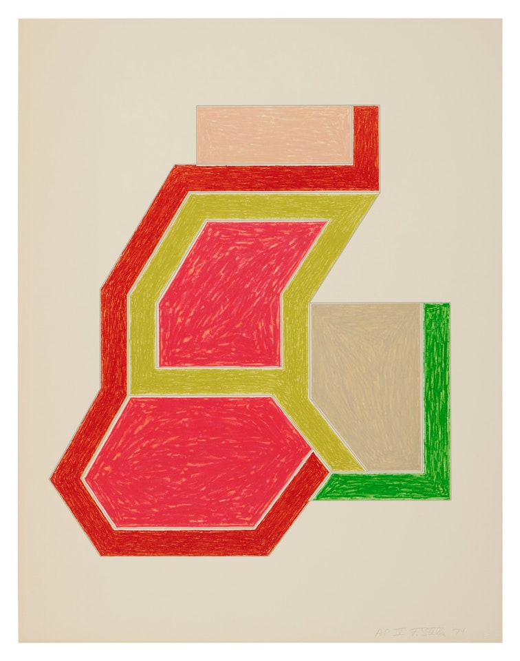Sunapee, from Eccentric Polygons by Frank Stella