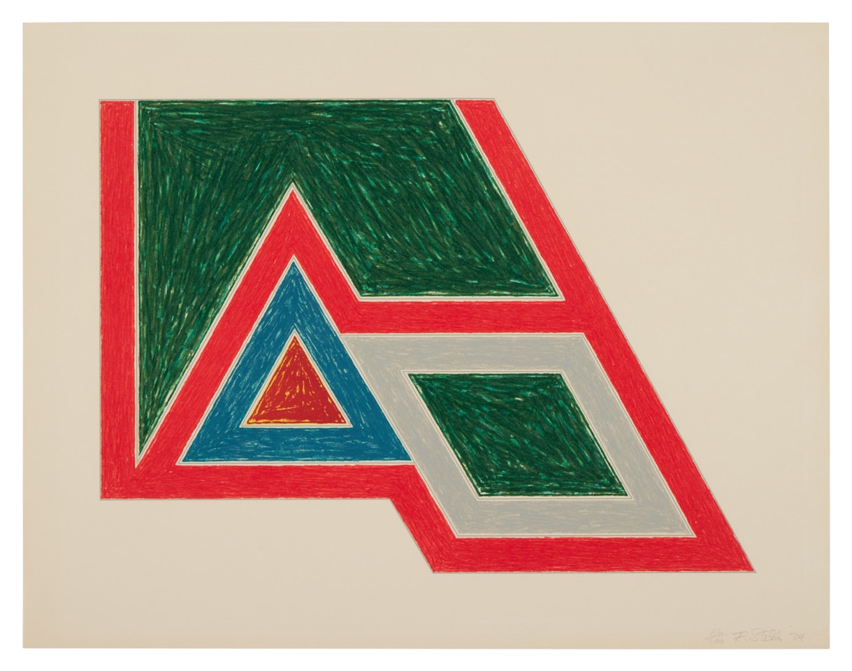Sanbornville, from Eccentric Polygons by Frank Stella
