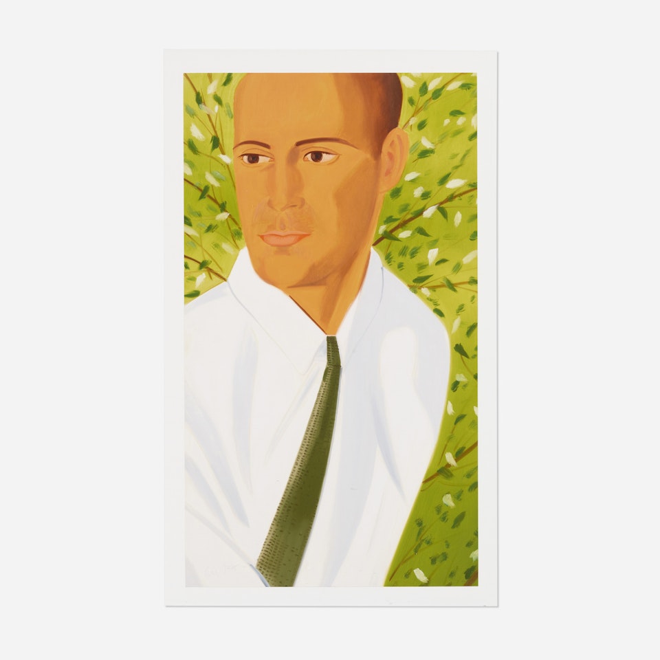 White Shirt (Perry) by Alex Katz