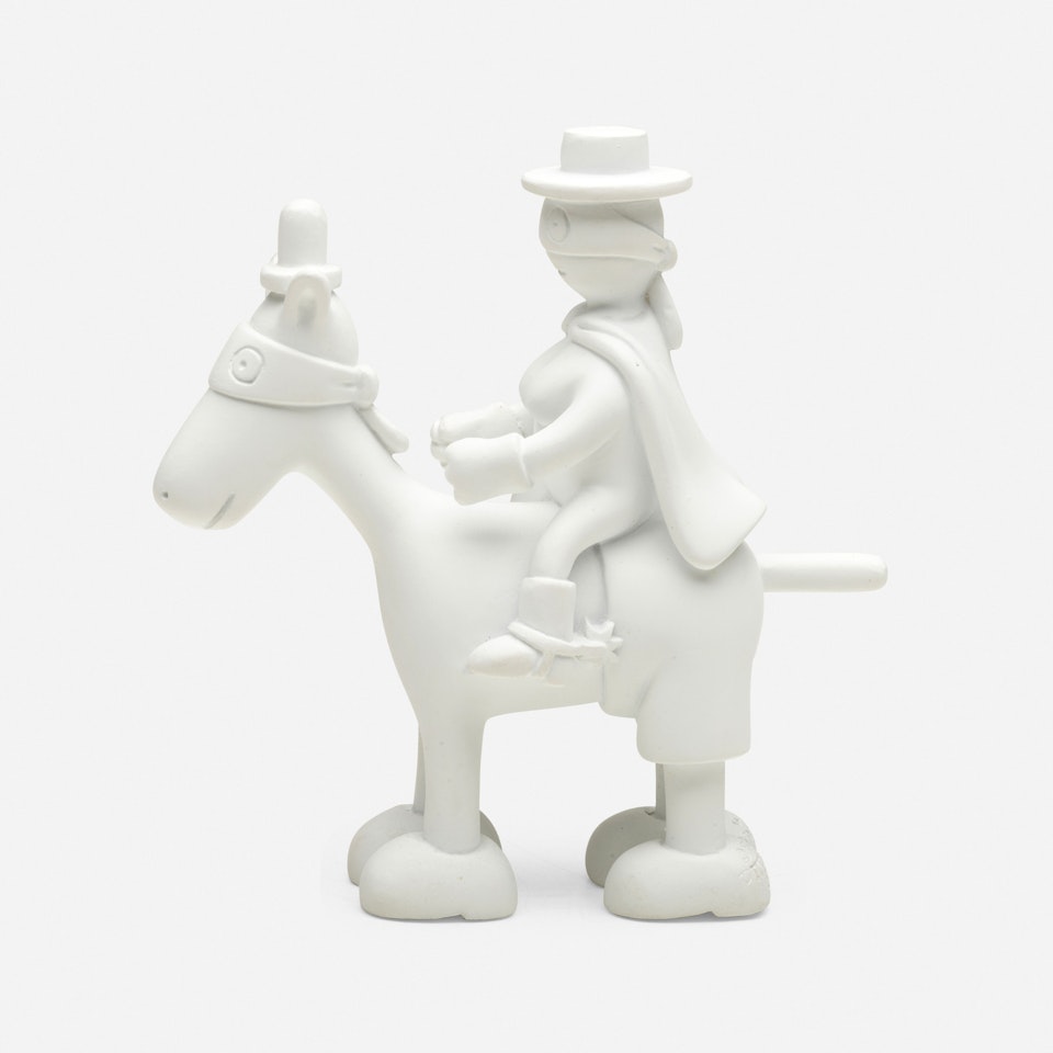 Horse and Rider Maquette by Tom Otterness