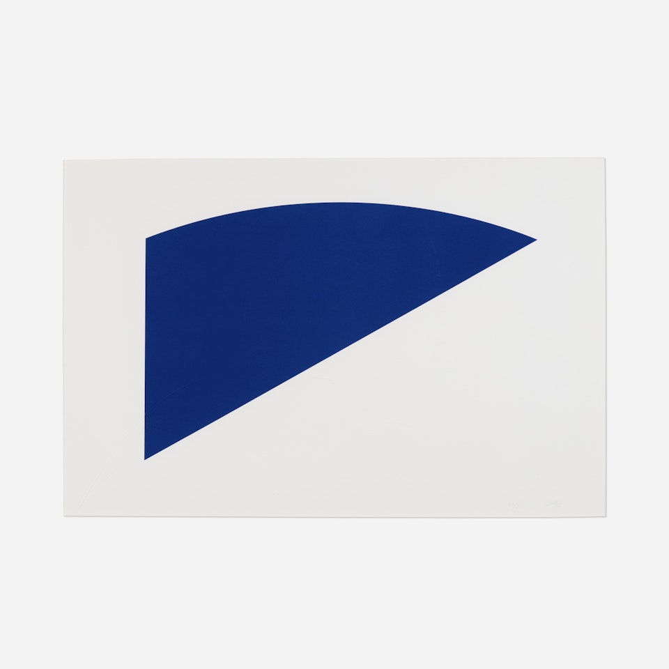 Untitled (from the Eight by Eight to Celebrate the Temporary Contemporary portfolio) by Ellsworth Kelly