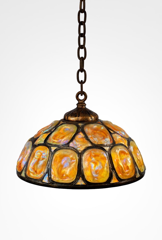 "Turtle-Back" Chandelier by Tiffany Studios