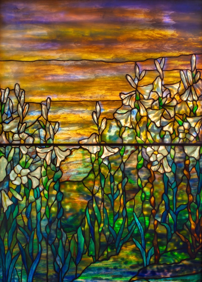"Lily" Window by Tiffany Studios