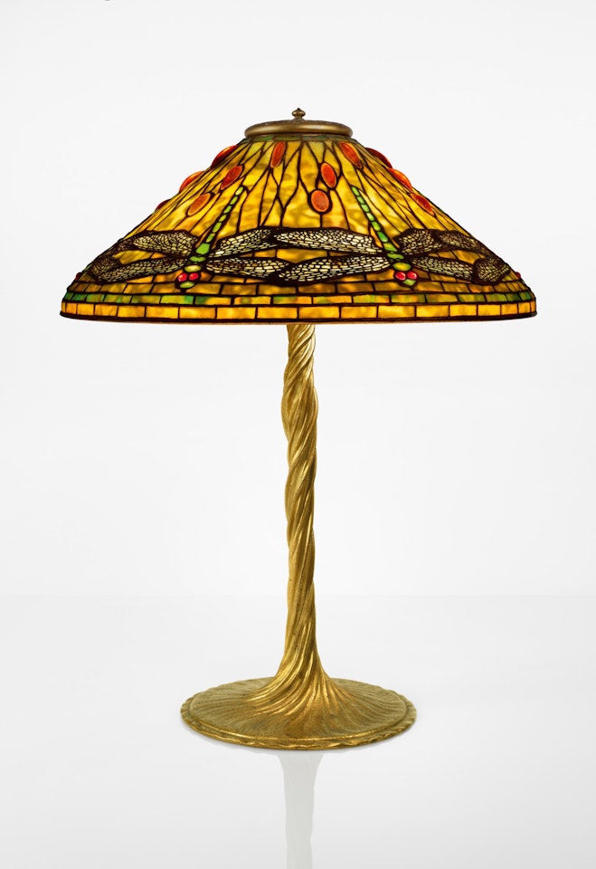"Dragonfly" Table Lamp by Tiffany Studios