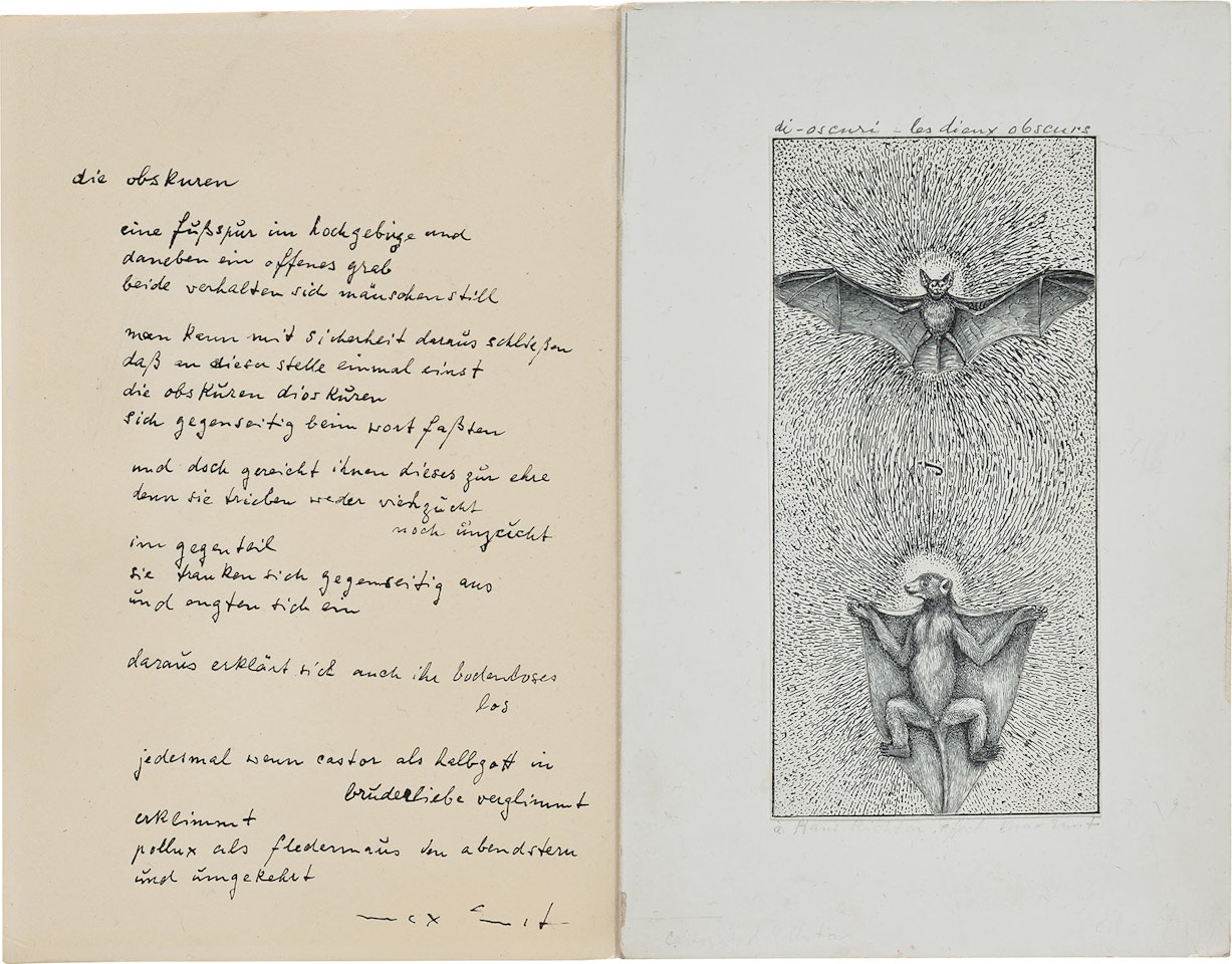 Di oscuri - les dieux obscurs by Max Ernst