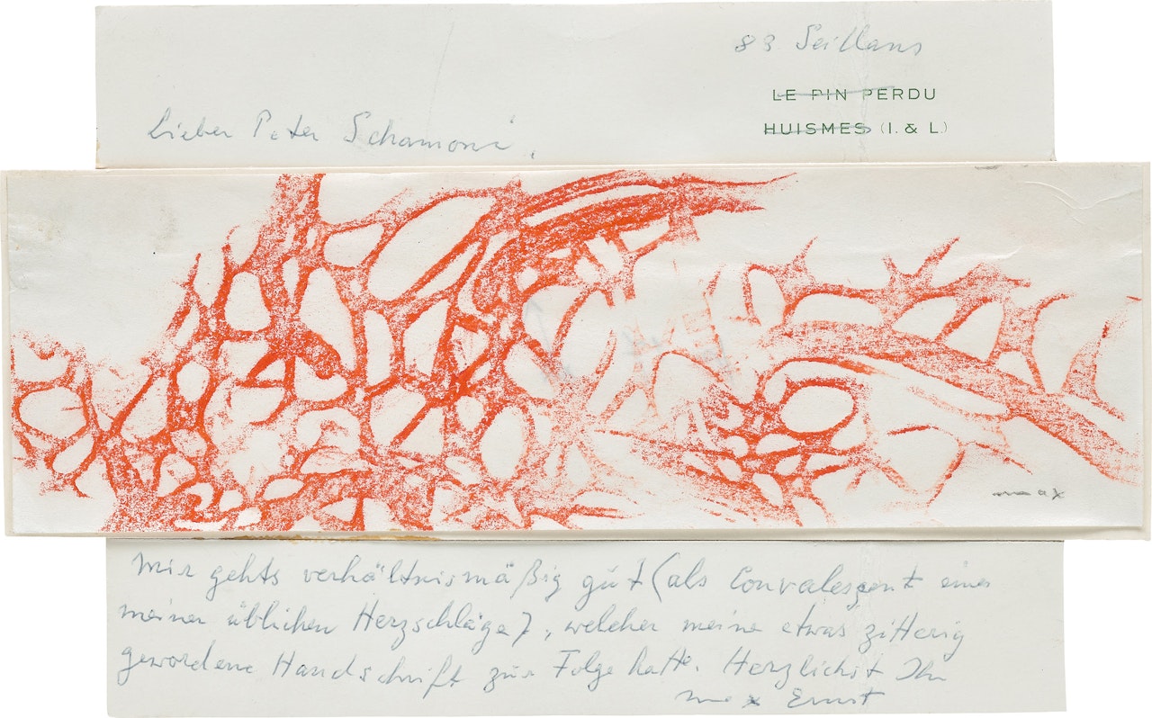 Herzgefäße by Max Ernst