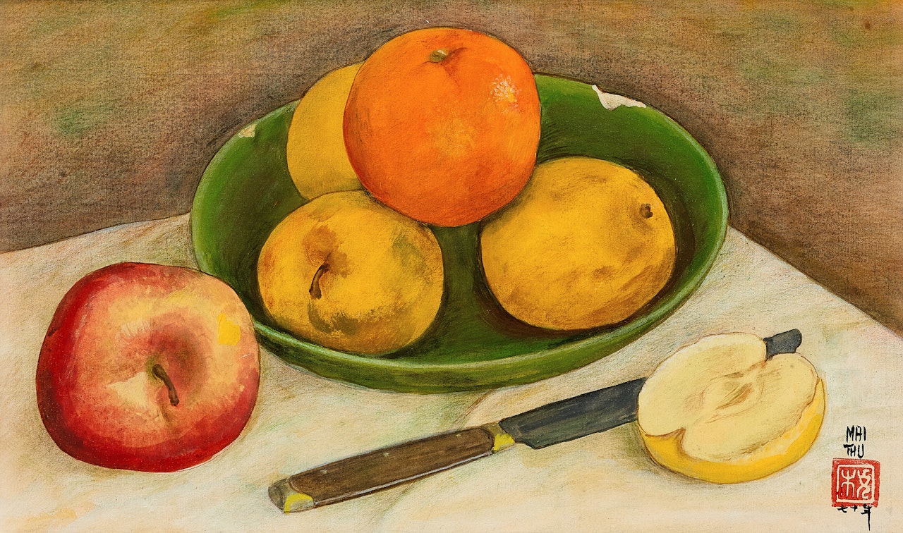 Nature morte by Mai Trung Thu
