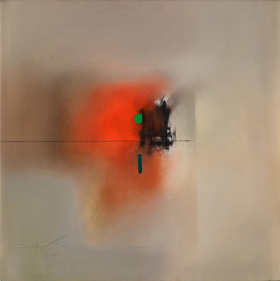 Sol y tractor II by Fernando Zobel de Ayala