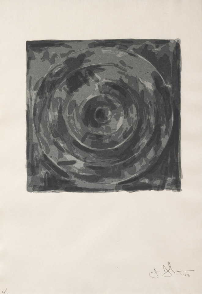 Target (from For Meyer Schapiro) by Jasper Johns