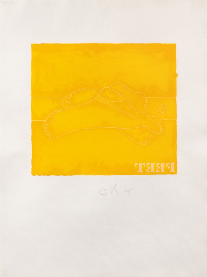 Feet (from Casts from Untitled) by Jasper Johns