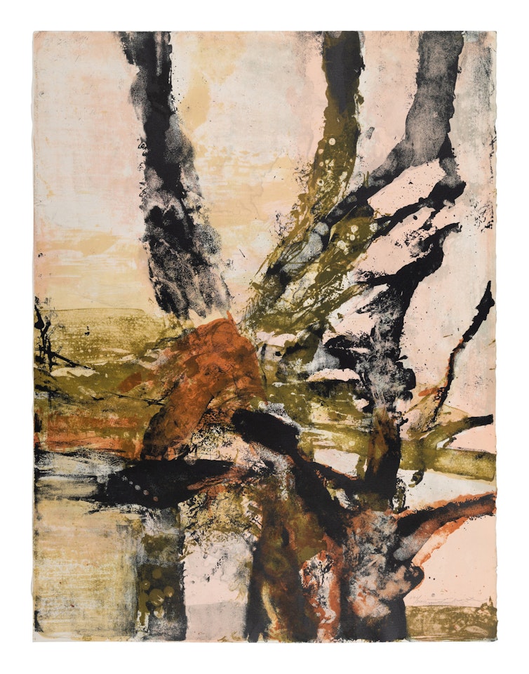 Tree of Life (from The Official Arts Portfolio of the XXIVth Olympiad, Seoul, Korea) by Zao Wou-Ki