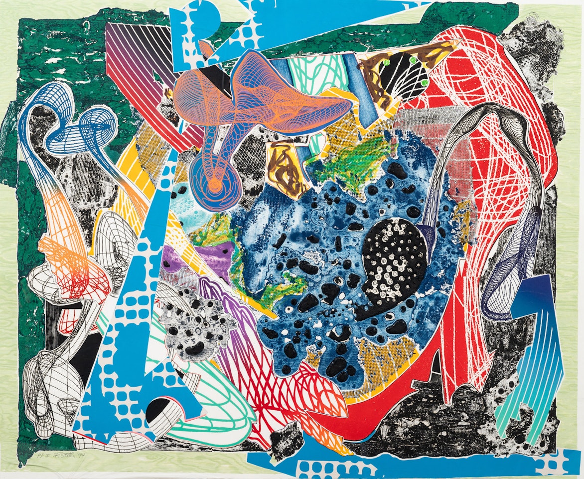 Swoonaire (from Imaginary Places) by Frank Stella