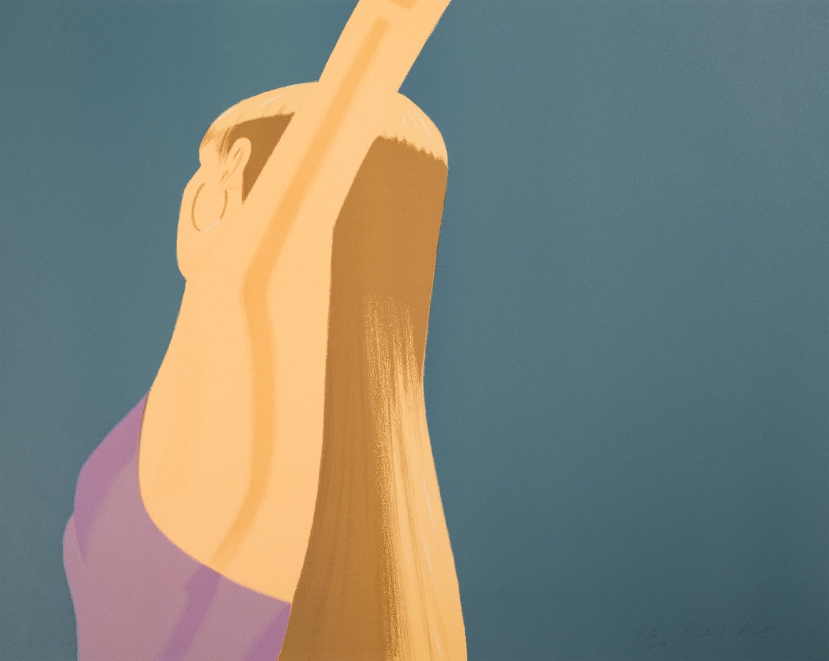 Night: William Dunas Dance Suite 1-4 Pamela (set of four prints) by Alex Katz