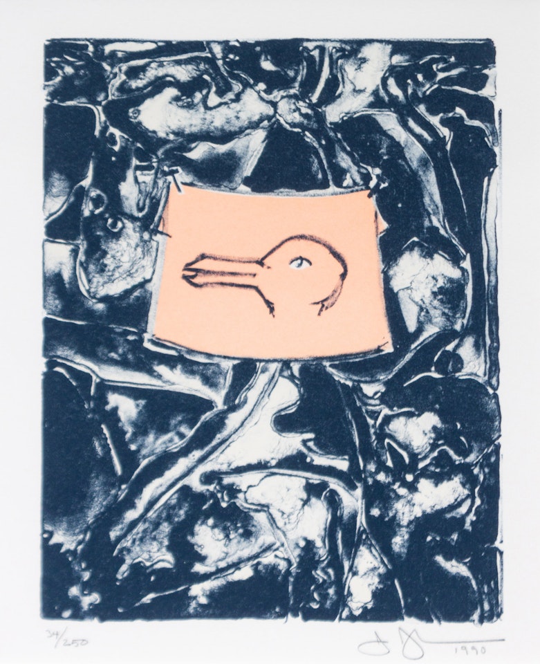 Untitled (from Harvey Gantt Portfolio) by Jasper Johns