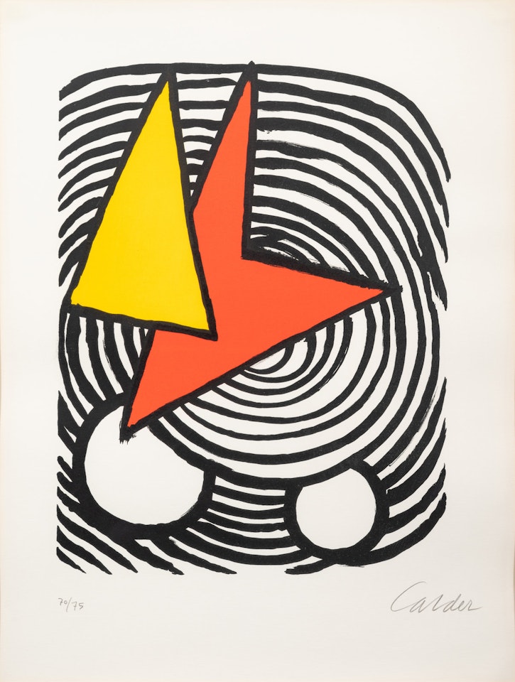 Triangle et Quadrilatère by Alexander Calder