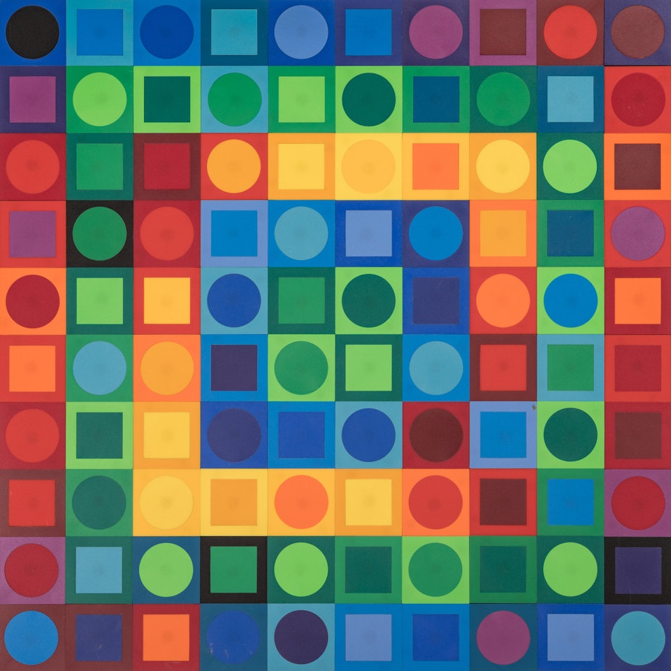 Planetary Folklore Participations No. 1 by Victor Vasarely