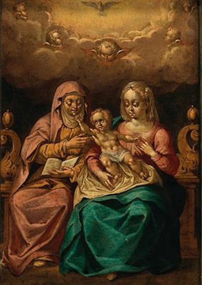 Madonna and Child with Saint Anne by German School