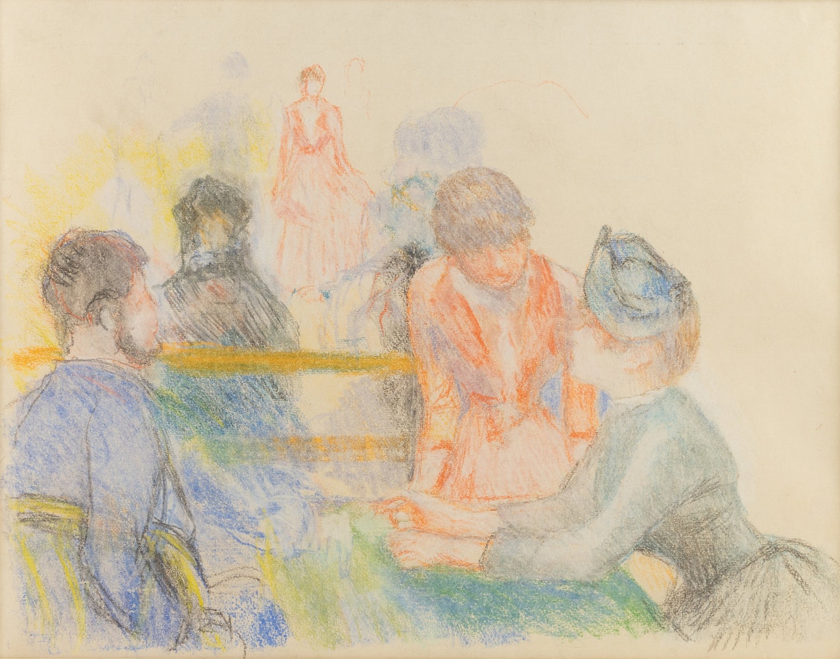 Au Moulin de la Galette by Pierre-Auguste Renoir