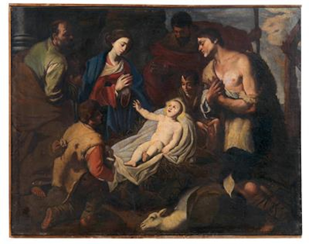 The Adoration of the Shepherds by Neapolitan School