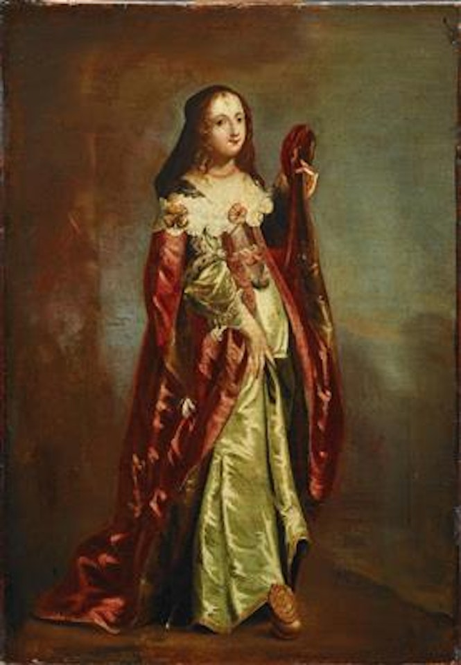 Portrait of a noblewoman by Spanish School