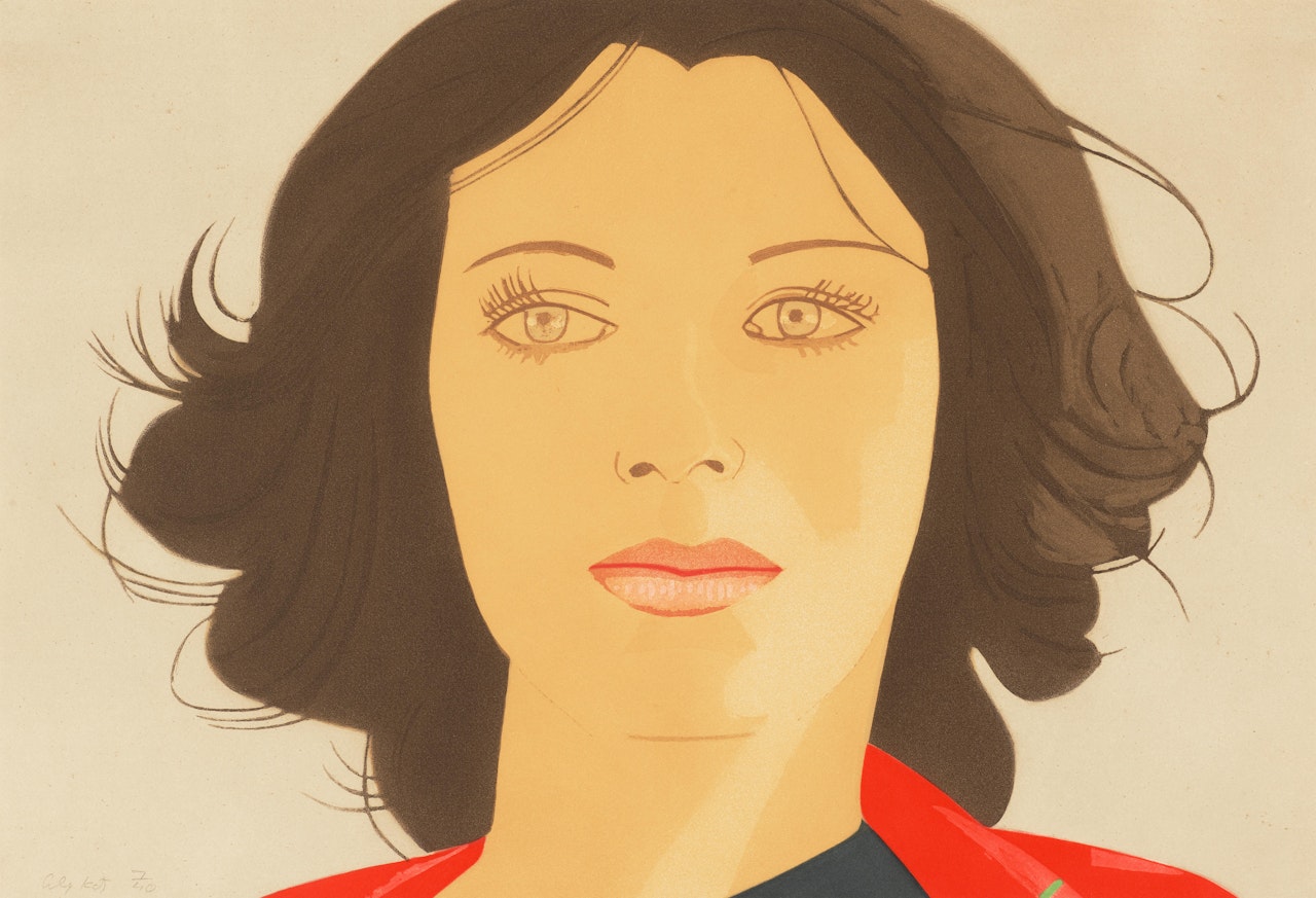 Ann Lauterbach by Alex Katz