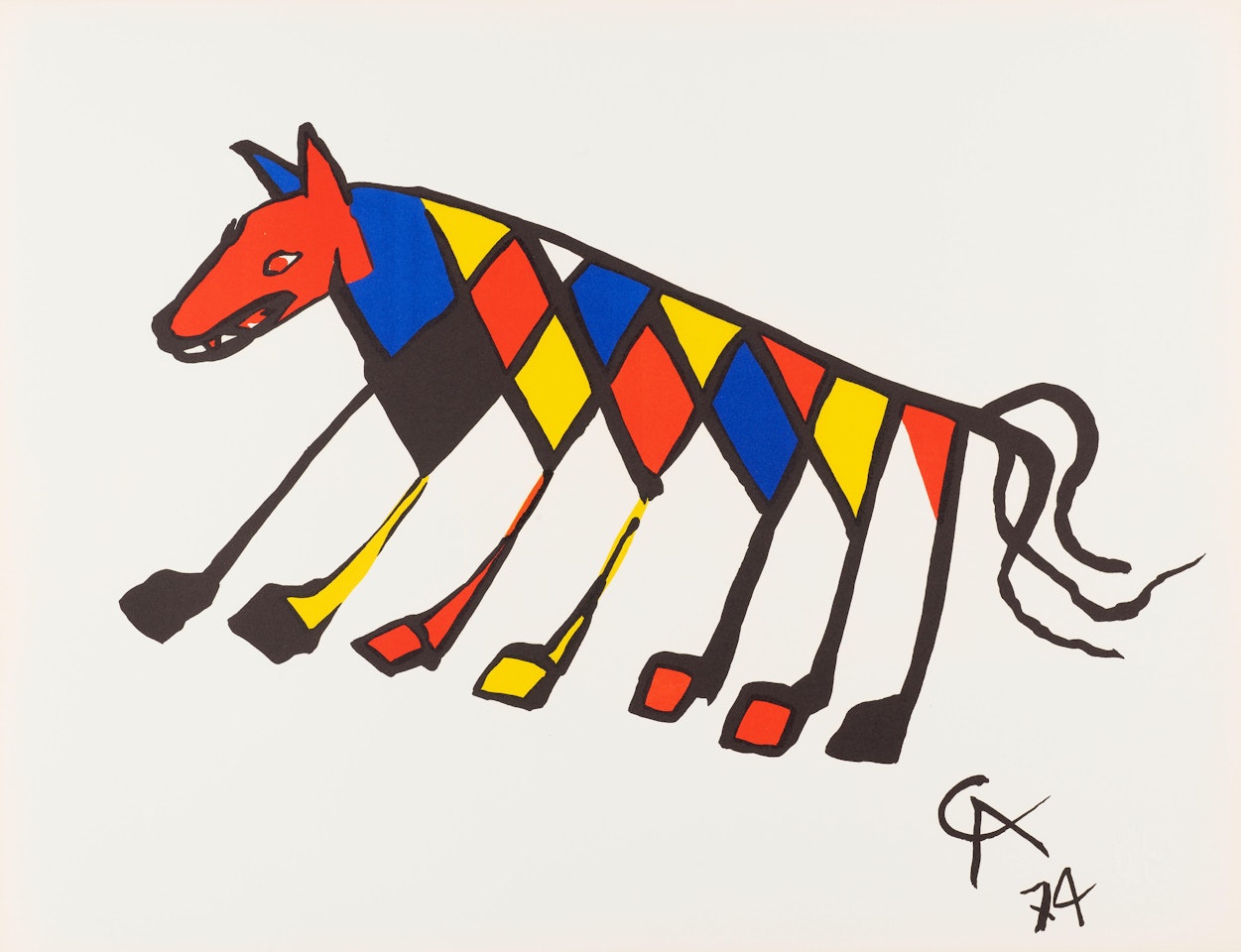 Flying Colors (5 works) by Alexander Calder