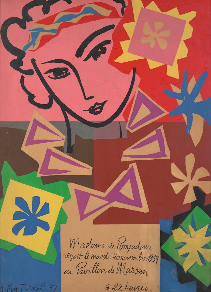 Madame de Pompadour by Henri Matisse