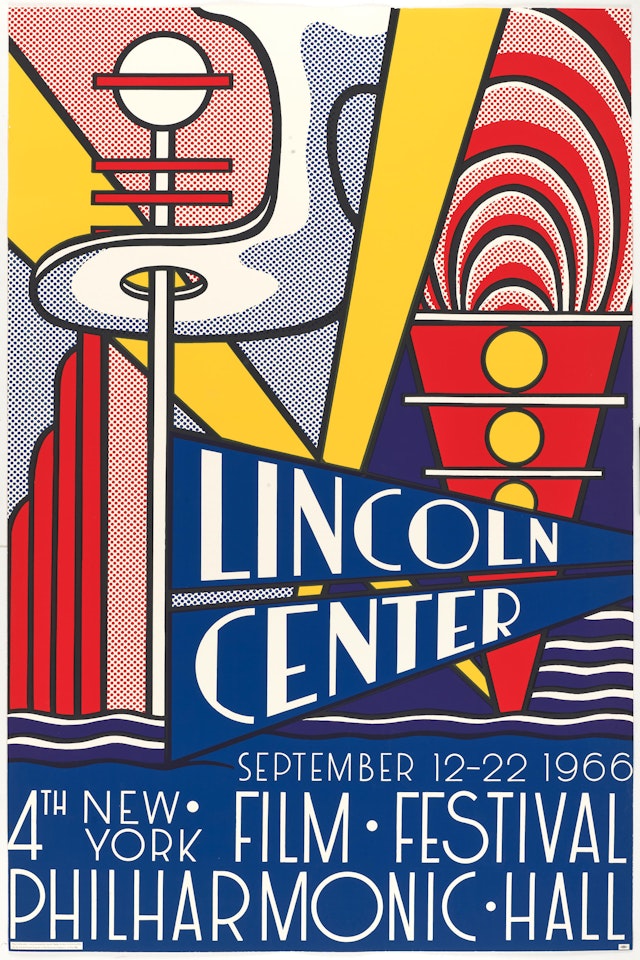 Lincoln Center (Poster) by Roy Lichtenstein