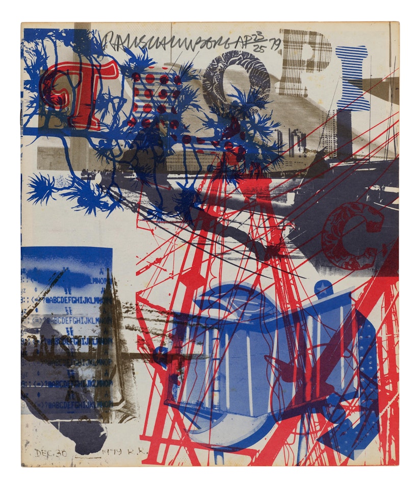 Piece for Tropic by Robert Rauschenberg