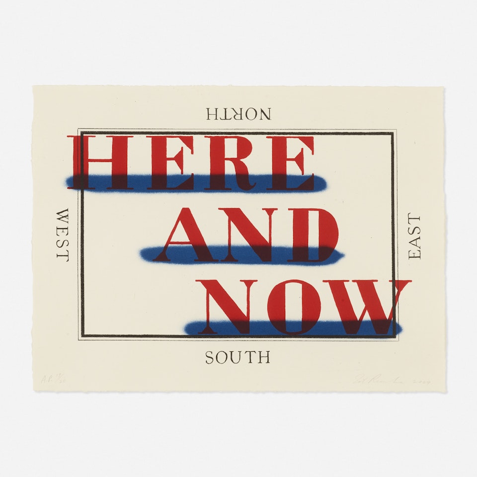 Here and Now by Ed Ruscha