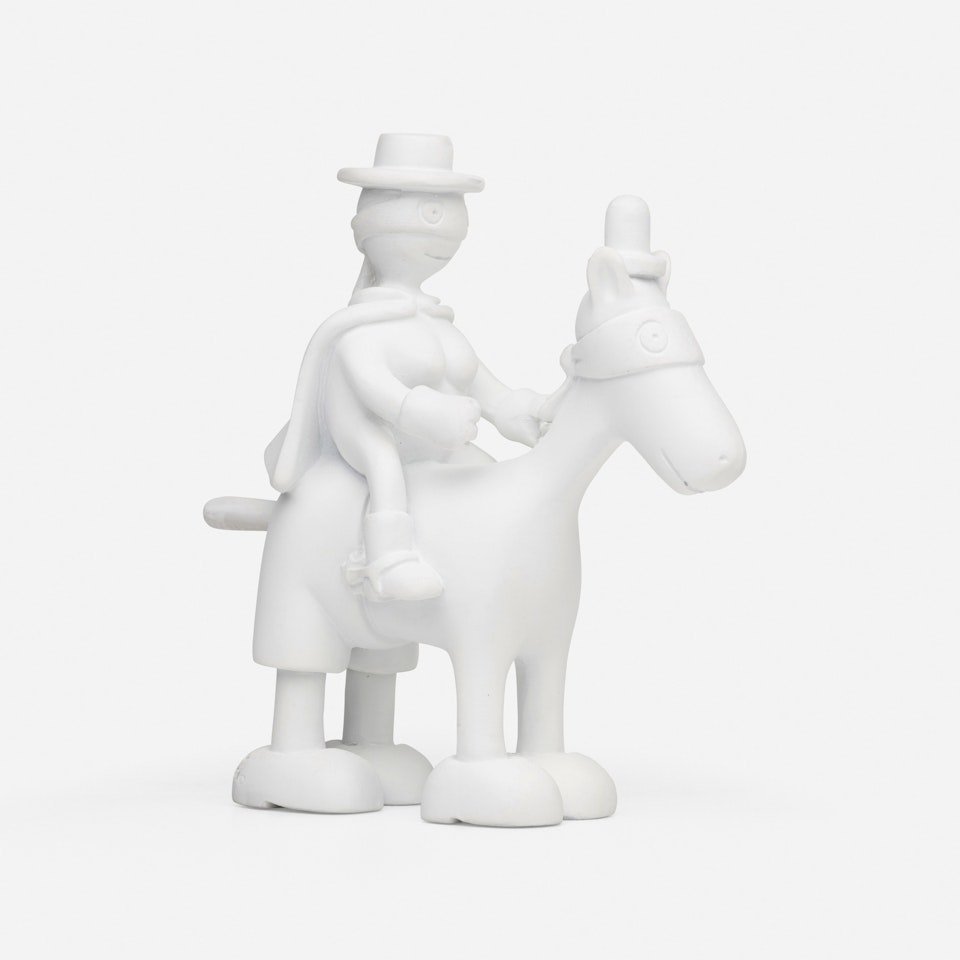 Horse and Rider maquette by Tom Otterness