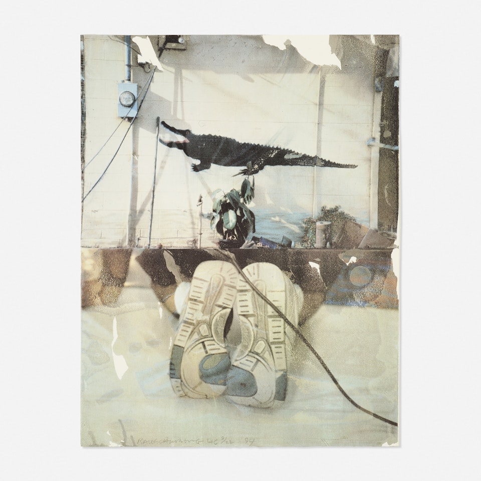 Environment (from the Tribute 21 series) by Robert Rauschenberg