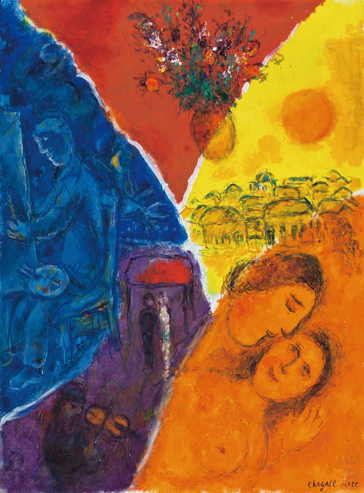 Prière by Marc Chagall