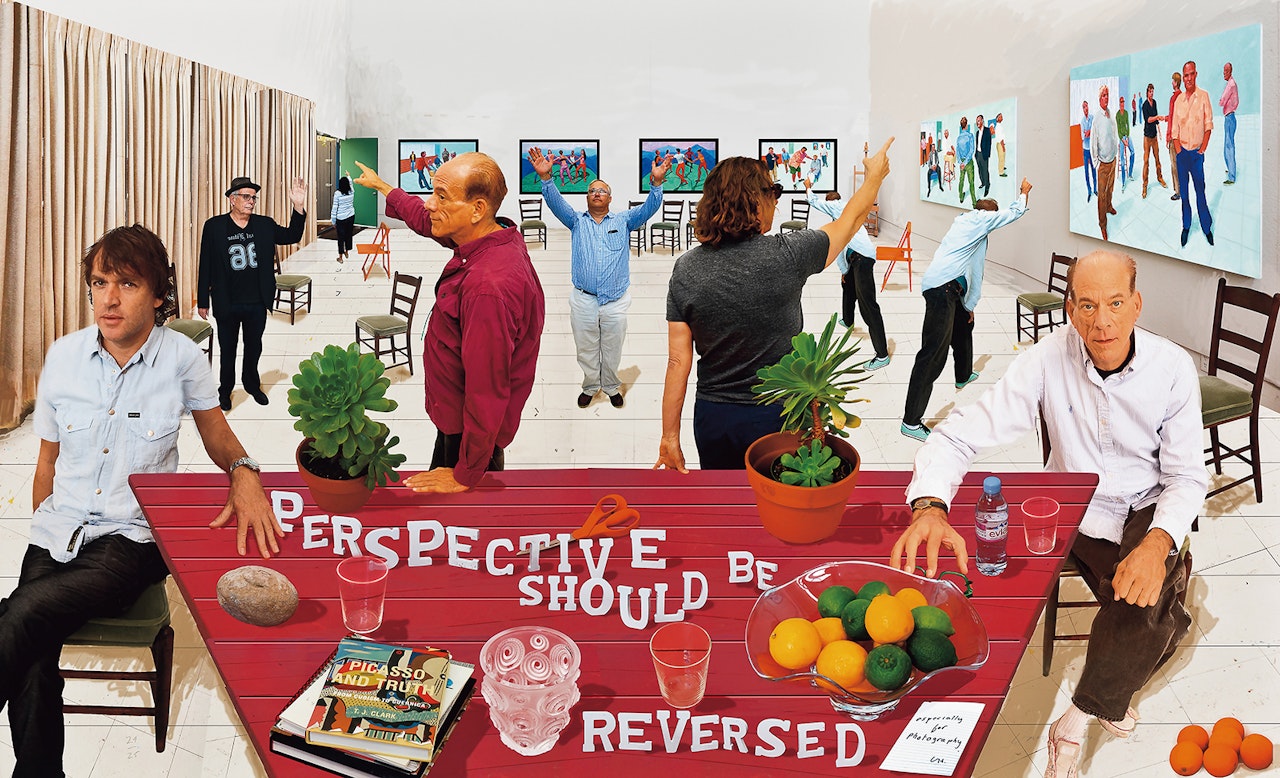 Perspective Should be Reversed by David Hockney