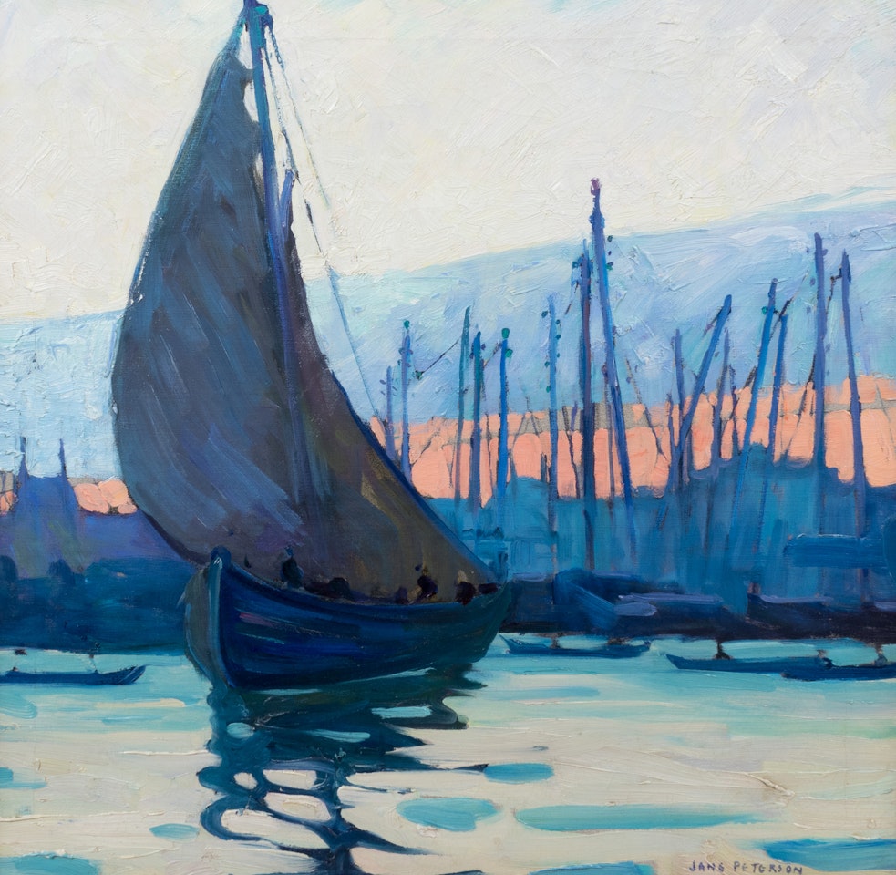 Gloucester Harbor, Twilight by Jane Peterson