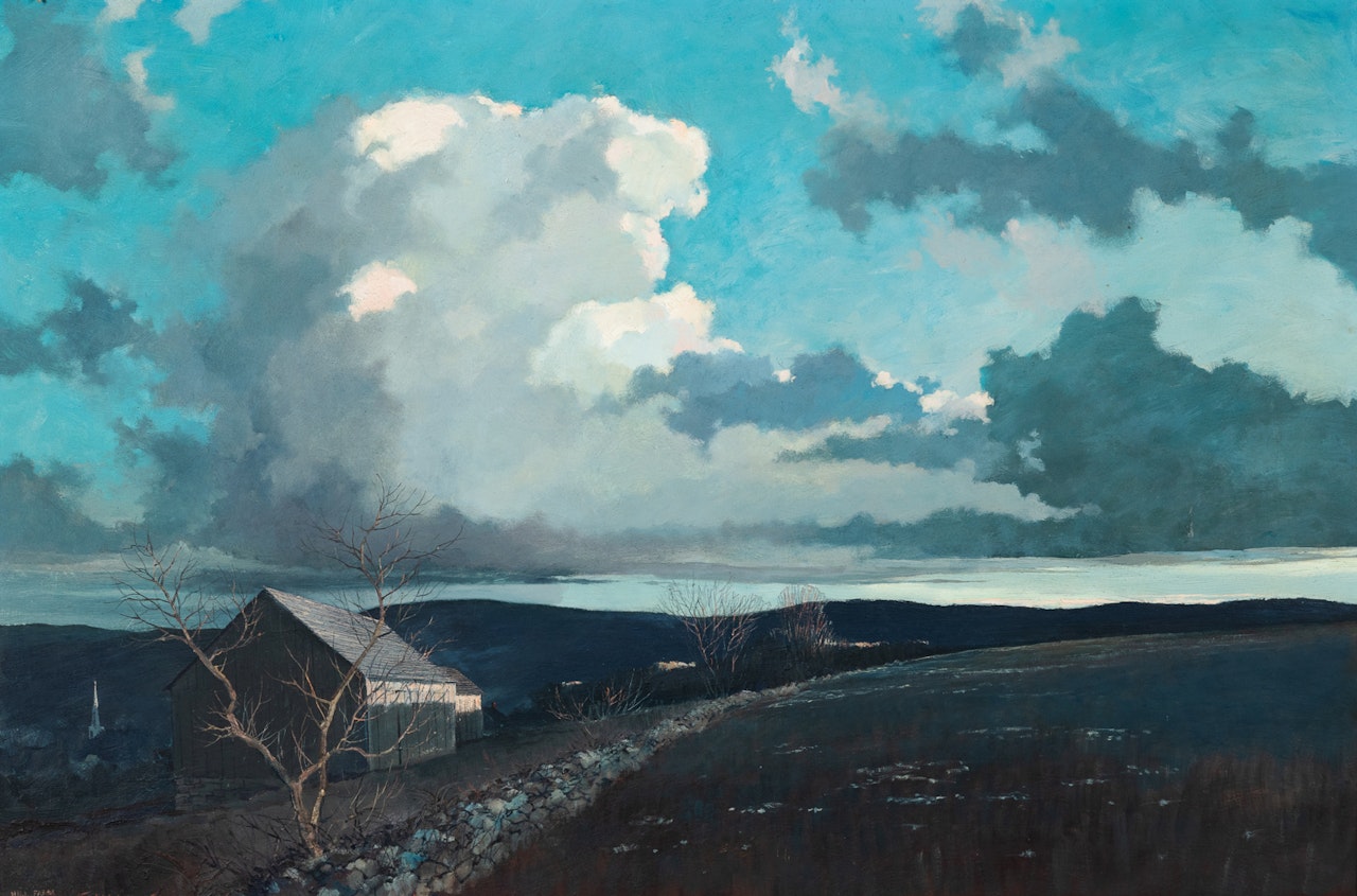 Hill Farm by Eric Sloane