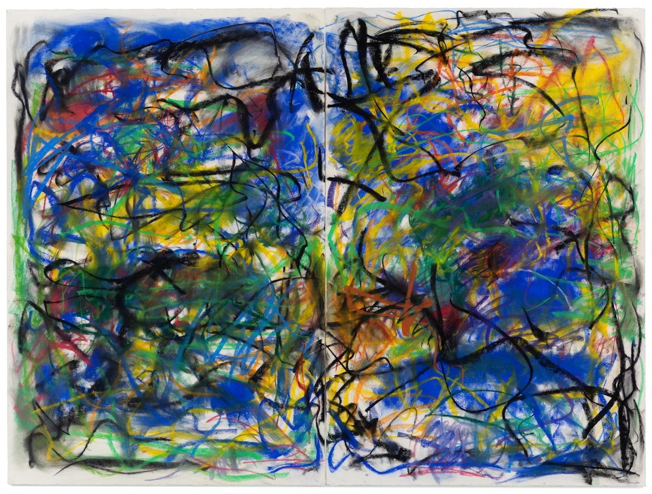Untitled (PASTEL) by Joan Mitchell